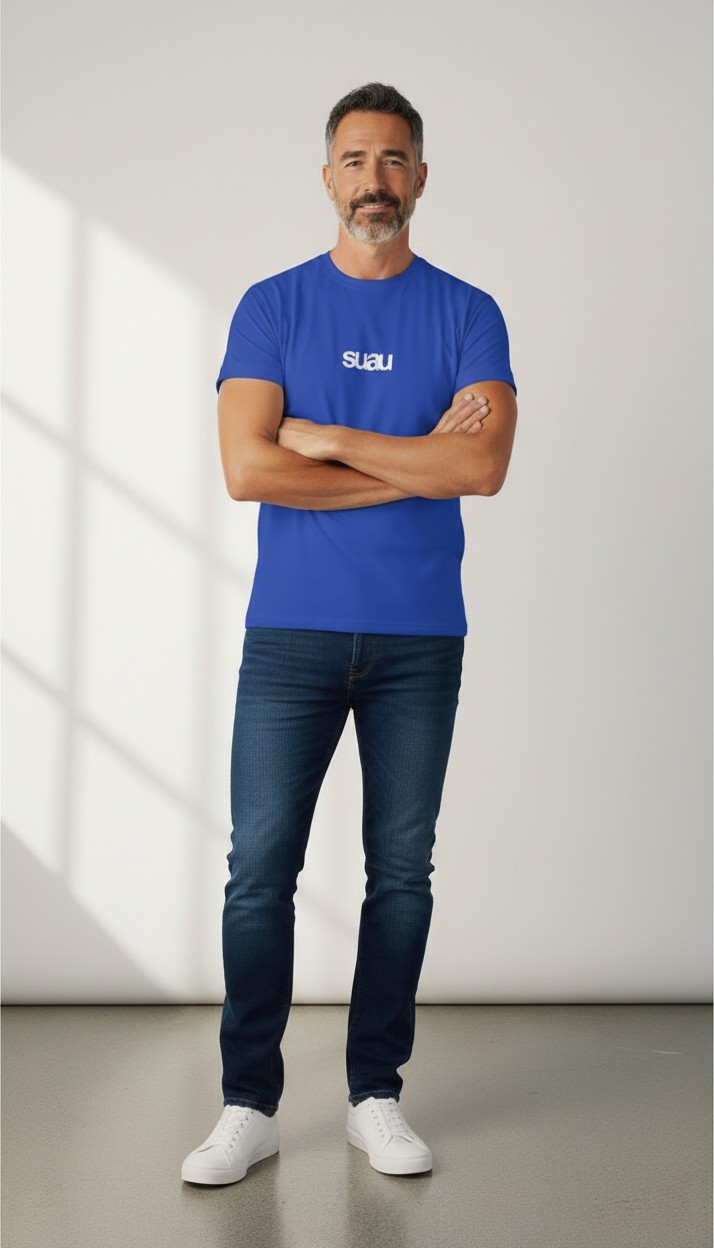 CAMISETA COTTON ROYALBLANCO - Imagen 4